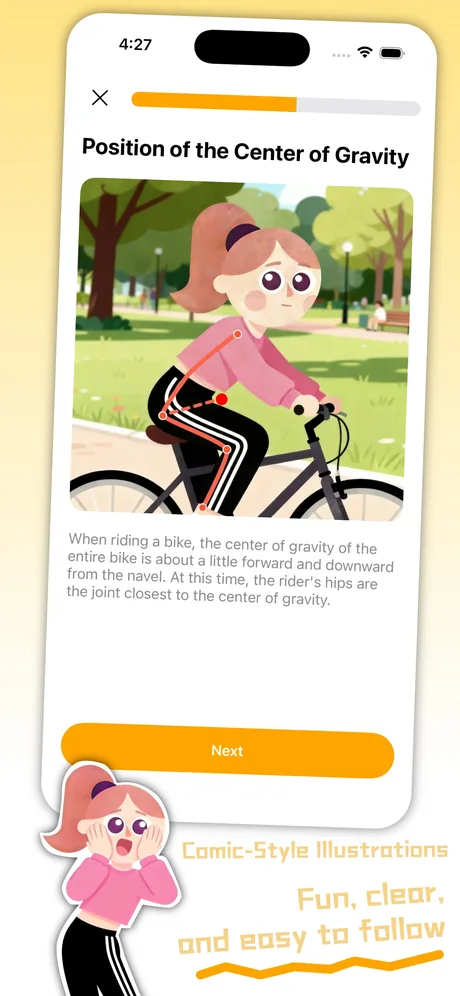 Learn2Bike daily reminder and streak tracking